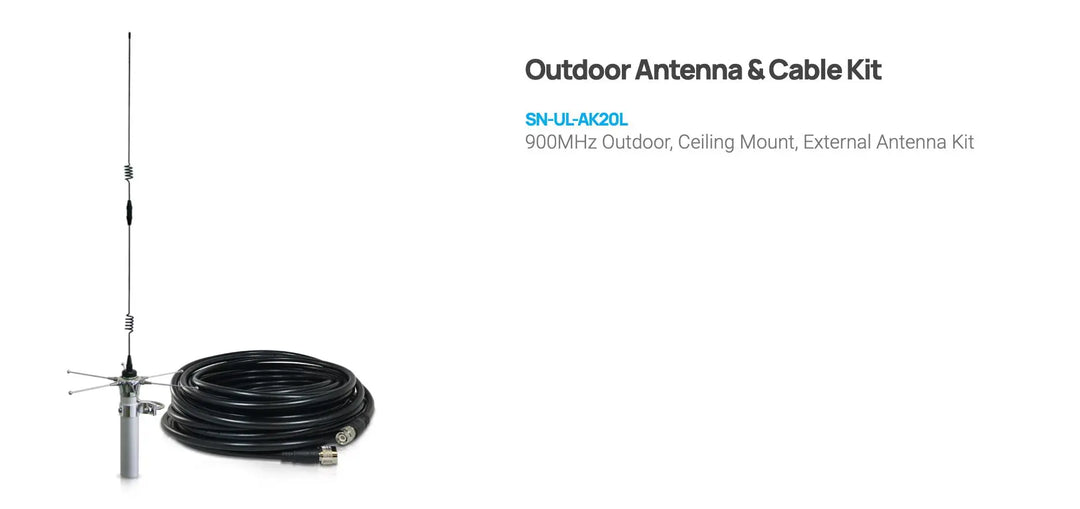 OUTDOOR ANTENNA W/ 20 M OF LOW LOSS CABLE Switch Incorporated