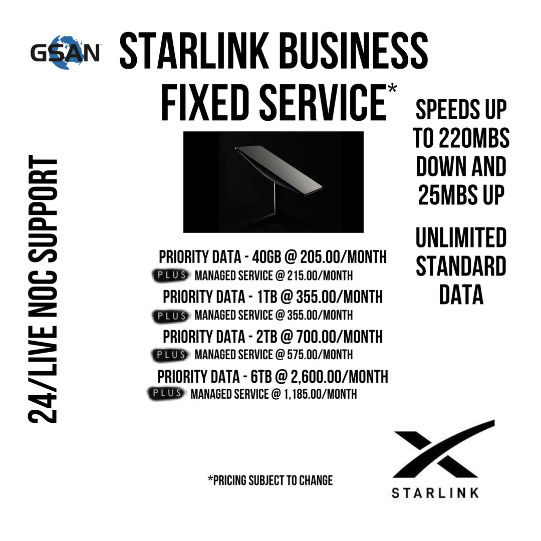 STARLINK FIXED TERMINAL Switch Incorporated