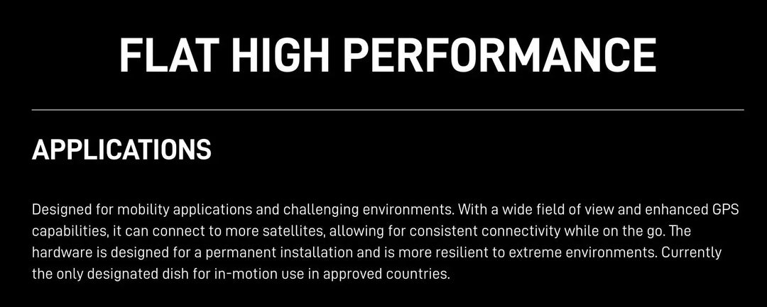 STARLINK FIXED TERMINAL Switch Incorporated